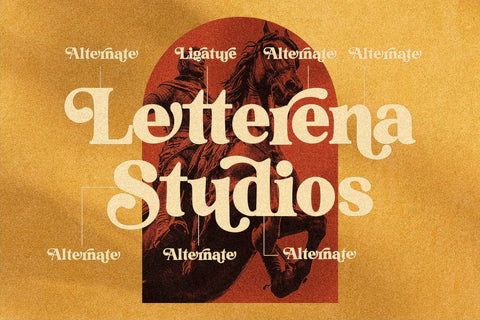 Grand Royal Font Letterena Studios 