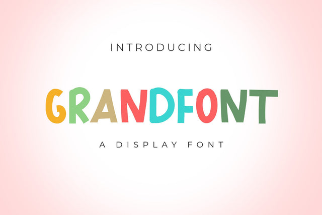 Grandfont Font LetterdayStudio 