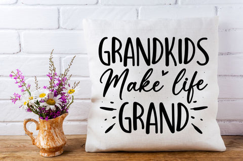 Grandkids Make life grand SVG SVG Regulrcrative 