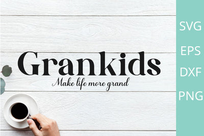 grandkids svg for silhouette SVG Chamsae Studio 
