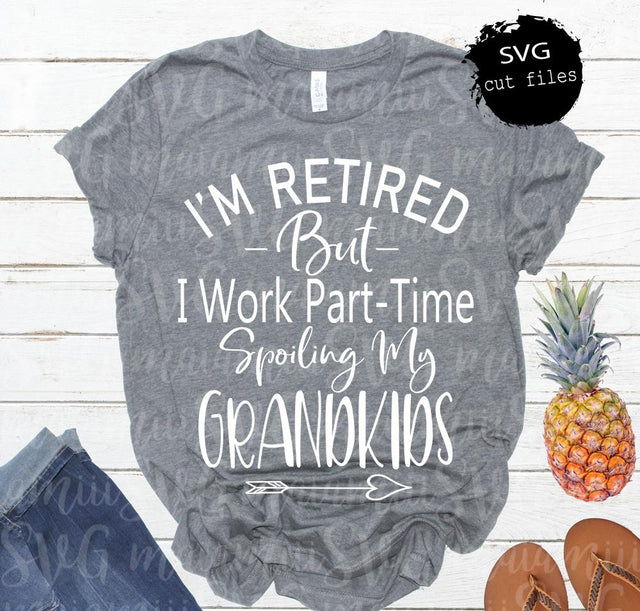 Grandkids SVG, Grandchildren SVG, Funny Retirement Svg Funny SVG, Funny Grandparents Svg SVG MaiamiiiSVG 