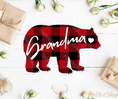 Grandma Bear svg SVG _HelArtShop_ 