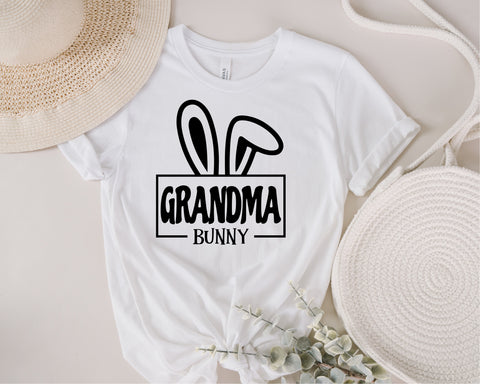 grandma bunny svg, Easter Bunny, Grandma, Svg, Family Easter svg, design SVG Fauz 