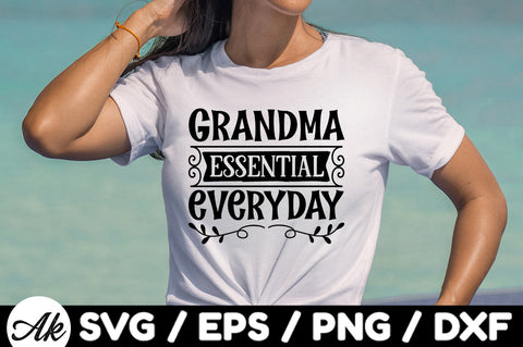 Grandma essential everyday svg SVG akazaddesign 