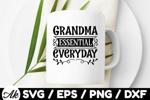 Grandma essential everyday svg SVG akazaddesign 