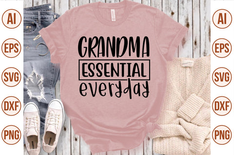 grandma essential everyday svg SVG nirmal108roy 