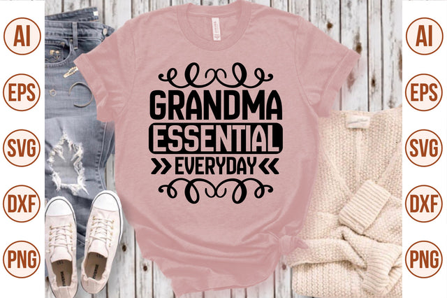 grandma essential everyday svg SVG nirmal108roy 