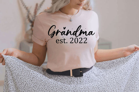 Grandma est. 2022 SVG SVG Regulrcrative 