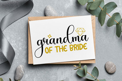 Grandma of the bride SVG SVG Regulrcrative 