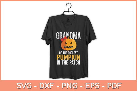 Grandma Of The Coolest Pumpkin In The Patch Halloween Svg Design SVG artprintfile 