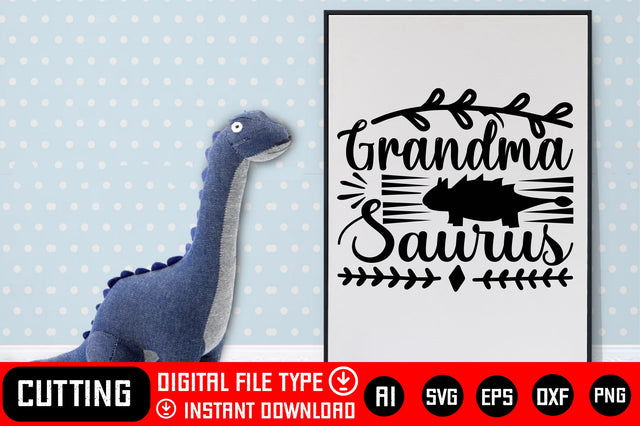 Grandma Saurus SVG CraftlabSvg29 