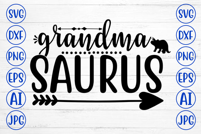 GRANDMA SAURUS SVG SVG Syaman 