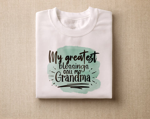 Grandma Sublimation Designs Bundle, 6 Grandma Quotes PNG Files, Best Grandma Ever PNG, Grandma Never Runs Out Of Kisses And Cookies PNG Sublimation HappyDesignStudio 