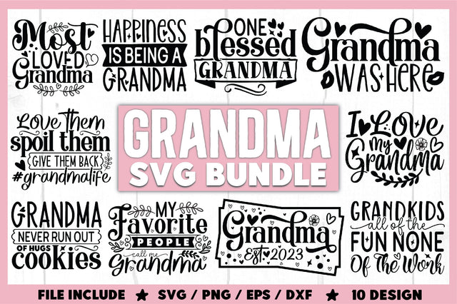 Grandma SVG Bundle SVG Ariyan 