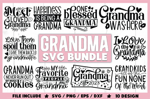Grandma SVG Bundle SVG Ariyan 