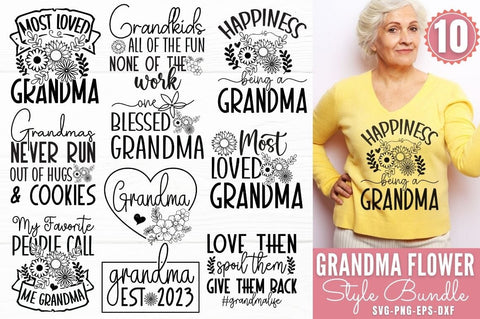 Grandma SVG Bundle SVG DESIGNISTIC 