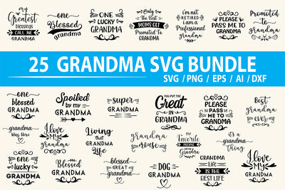 Grandma SVG Bundle, SVG nirmal108roy 