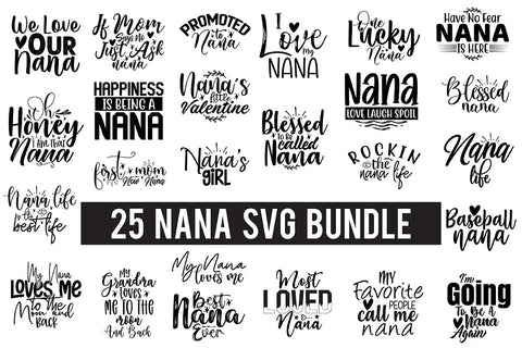Grandma SVG Bundle SVG orpitasn 