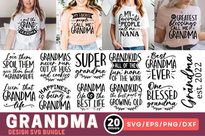 Grandma SVG Bundle SVG Regulrcrative 