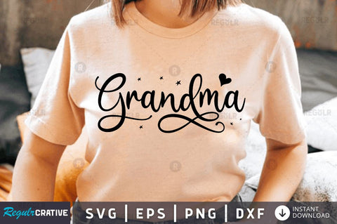 Grandma SVG SVG Regulrcrative 