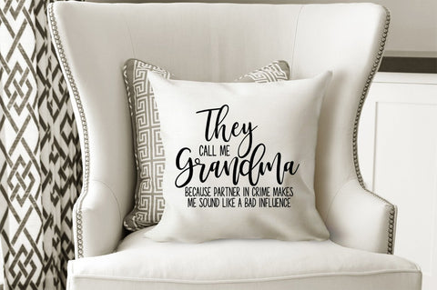 Grandma SVG - They Call Me Grandma SVG Simply Cutz 