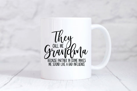 Grandma SVG - They Call Me Grandma SVG Simply Cutz 