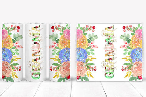 Grandma Tumbler Sublimation I Mothers Day Tumbler Wrap PNG Sublimation Happy Printables Club 