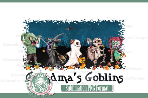 Grandma's Goblins Sublimation Sublimation QueenBrat Digital Designs 