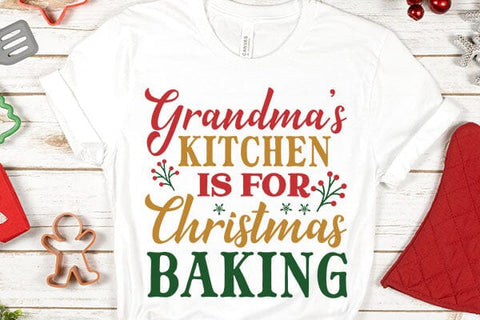 Grandmas Kitchen Is For Christmas Baking SVG Angelina750 