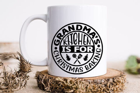 Grandmas Kitchen Is For Christmas Baking SVG Angelina750 