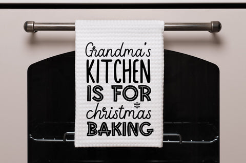 Grandma's kitchen is for christmas baking SVG SVG Regulrcrative 