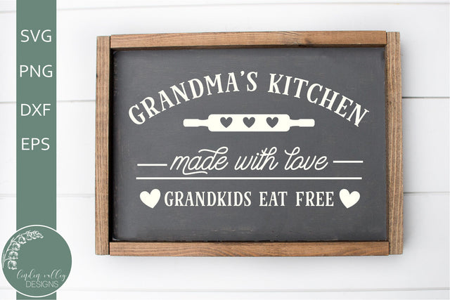 Grandma's Kitchen SVG-Kitchen SVG SVG Linden Valley Designs 