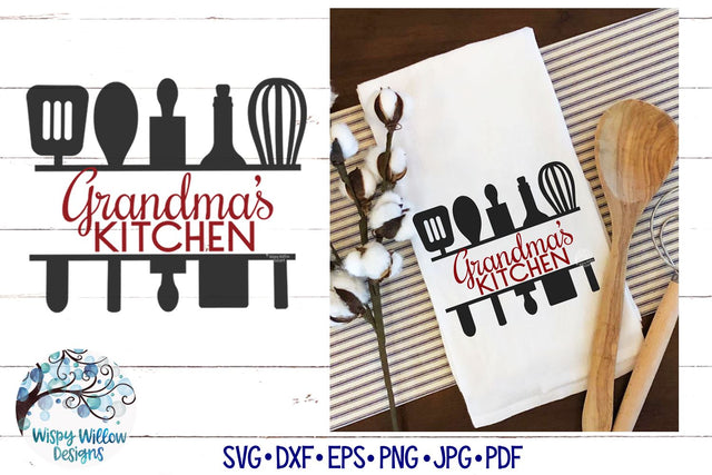 Grandma's Kitchen SVG SVG Wispy Willow Designs 