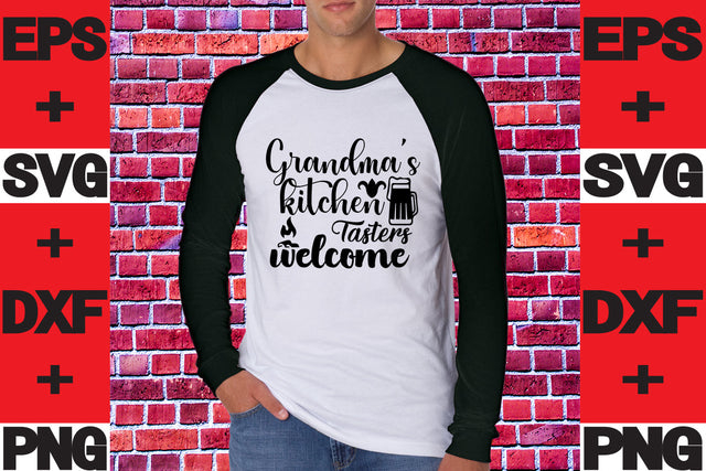 Grandma's kitchen. Tasters welcome SVG svgteam 