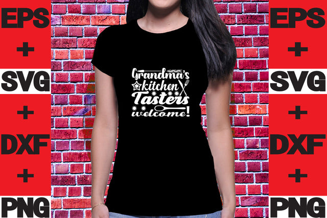 Grandma's kitchen. Tasters welcome SVG svgteam 