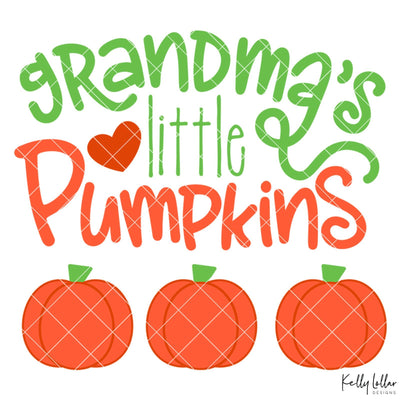 Grandmas Little Pumpkins SVG Kelly Lollar Designs 