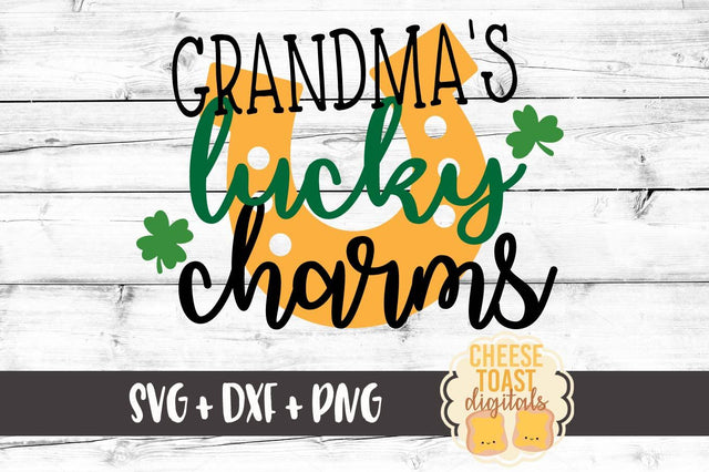 Grandma's Lucky Charms SVG Cheese Toast Digitals 