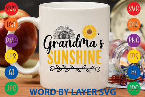 Grandma’s Sunshine SVG Design SVG Rafiqul20606 