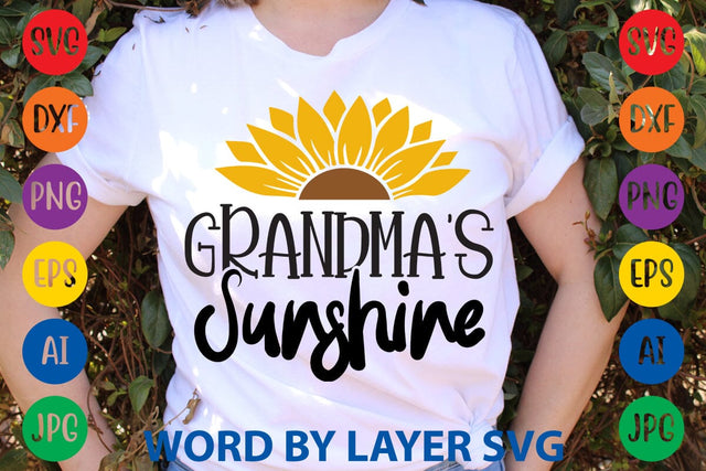 Grandma’s Sunshine SVG Design SVG Rafiqul20606 