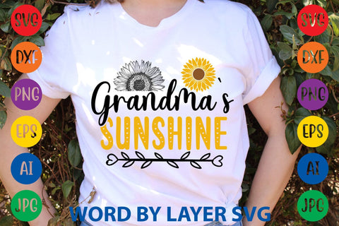 Grandma’s Sunshine SVG Design SVG Rafiqul20606 