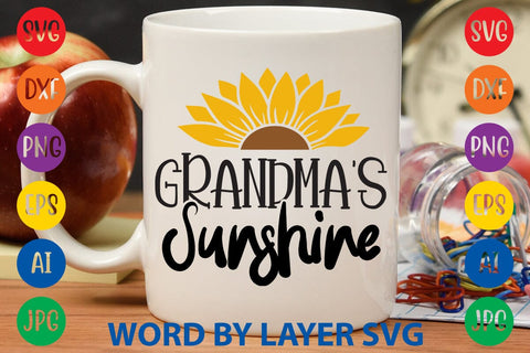 Grandma’s Sunshine SVG Design SVG Rafiqul20606 