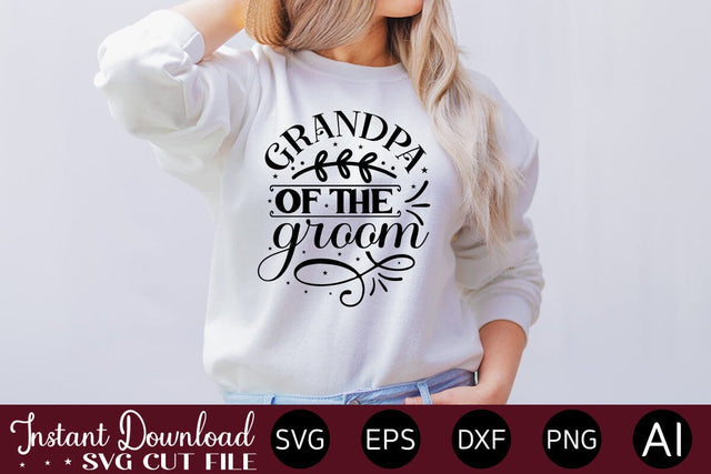 Grandpa Of The Groom SVG SVG designmaster24 