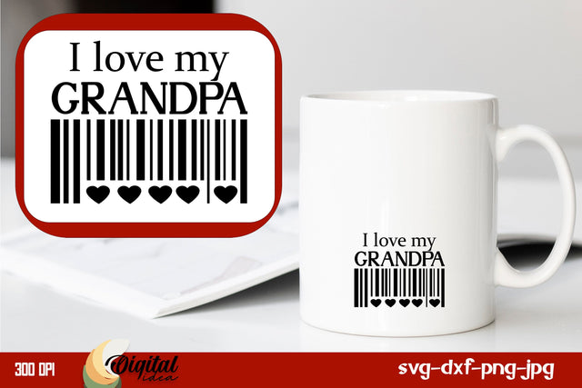 Grandpa Quote SVG. Family Quote SVG. Grandfather SVG. SVG Evgenyia Guschina 