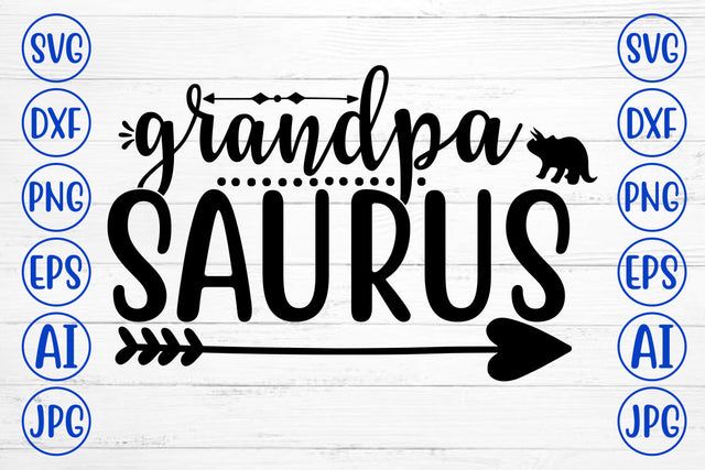 GRANDPA SAURUS SVG SVG Syaman 