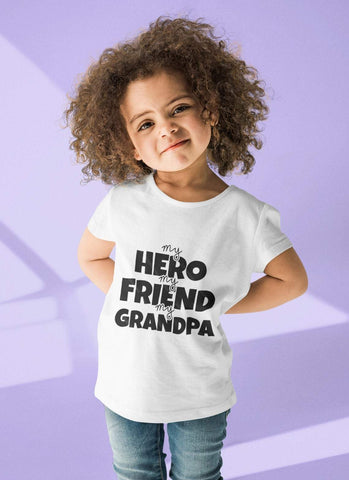 Grandpa Shirt Svg. Cricut Silhouette and Glowforge Cut File.Grandfather tshirt. My Friend and Super Hero Png,Family svg,Family Sayings svg SVG NextArtWorks 