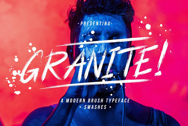 Granite Brush Font Creatype Studio 