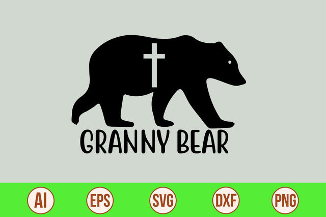 granny bear svg SVG orpitasn 