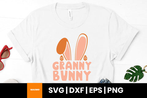 Granny bunny easter svg quote SVG Maumo Designs 