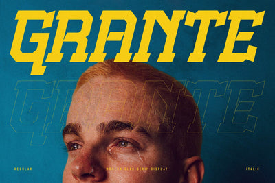 Grante Typeface Font Storytype Studio 