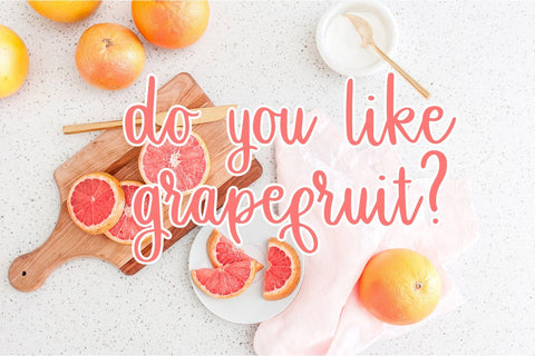 Grapefruit Delight - Hand Lettered Script Font Font Dez Custom Creations 
